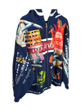Fancy Bum Full Print Zip