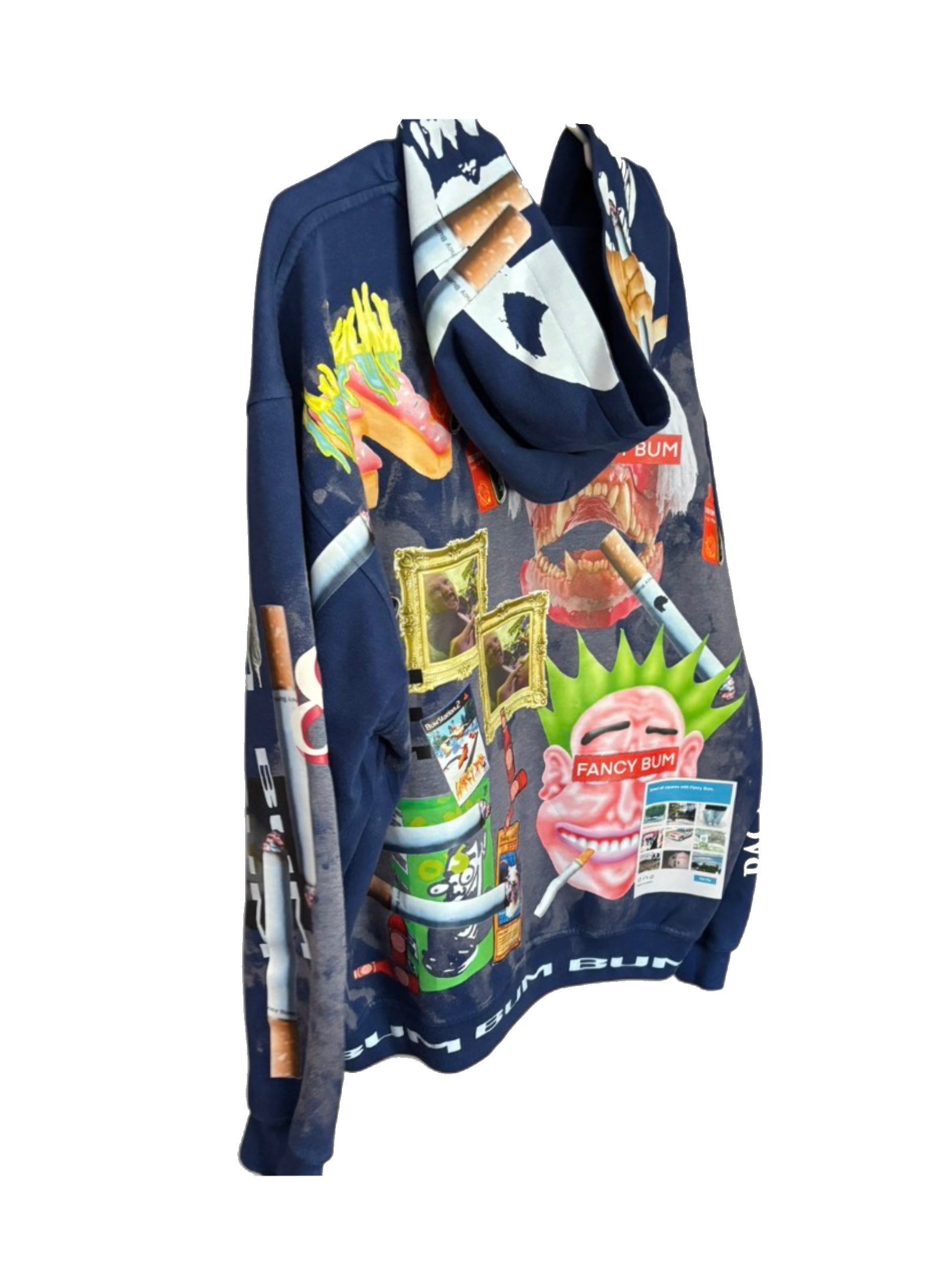 Fancy Bum Full Print Zip